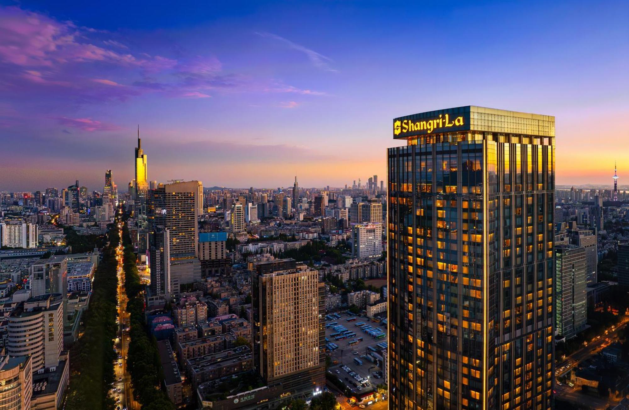 Shangri-La Nanjing Nanking Buitenkant foto